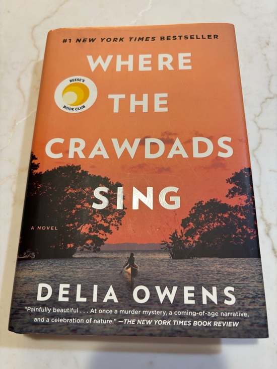 Putnam Other - Where the Crawdads Sing by Delia Owens Hardback Book EUC